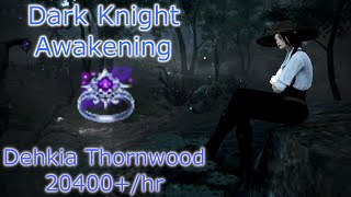 BDO  Dehkia Thornwood  Dark Knight Awakening  20400hr Lv2 [upl. by Fretwell153]