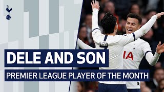 DELE ALLI AND HEUNGMIN SONS NOVEMBER BEST BITS  Spurs duo nominated for PL Player of the Month [upl. by Ettolrahs678]