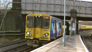 Half an Hour at 216  Birkenhead North Station 1022017  Class 507 508 terminus [upl. by Kceb]