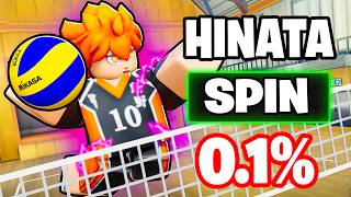 Unlocking the RAREST 1 SPIKER in Roblox Haikyuu Legends [upl. by Nylekoorb727]