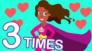 3 Times Table Song  LEARN MATH for Kids Multiplication Song X3 [upl. by Rotberg509]