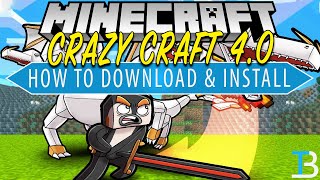 How To Download amp Install Crazy Craft 40 Get The Crazy Craft 40 Modpack [upl. by Trumaine266]