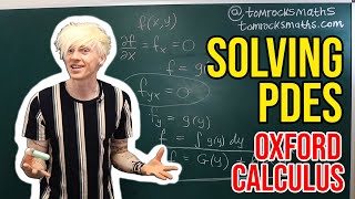 Oxford Calculus Solving Simple PDEs [upl. by Elleon]