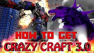 How To Get Crazycraft 30 For Minecraft Without Void Launcher [upl. by Obel578]