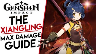 Genshin Impact Xiangling Build Guide  Best Artifacts amp Best Weapons  Genshin Impact [upl. by Ahsienar757]