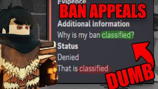 Deepwoken Ban Appeals ARE REALLY FUNNY [upl. by Leighland]