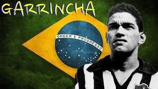 TRIBUTE TO GARRINCHA  BEST GOALS AND SKILLS  BRAZIL WORLD CUP TEAM LEGEND [upl. by Bocaj]